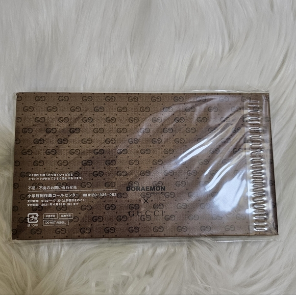 NEW Gucci x Doraemon Collab Japan Exclusive Hard Cover A5 Notebook and Notepad - Picture 6 of 14